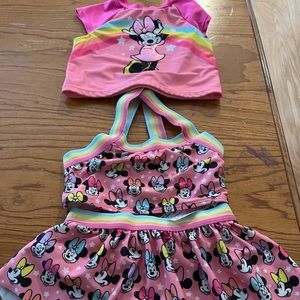 3 Piece Minnie Mouse Swimsuit
